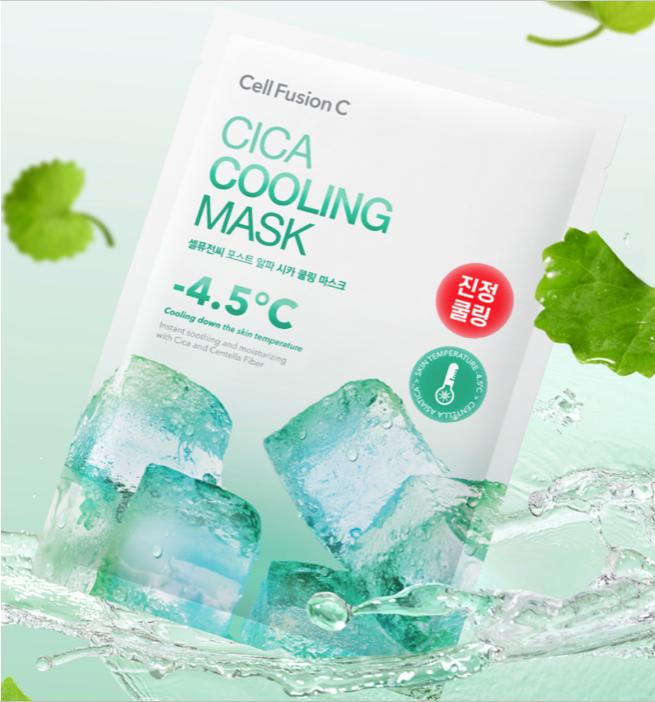 Cell Fusion C Cica Cooling Mask (1 sheet)